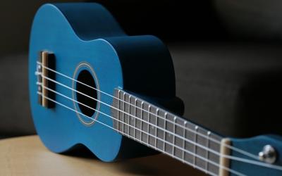 Sininen ukulele