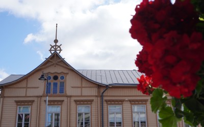 Uudenkaupungin pääkirjasto ulkoa