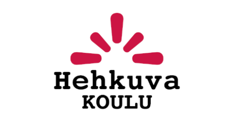 Hehkuva koulu -logo.