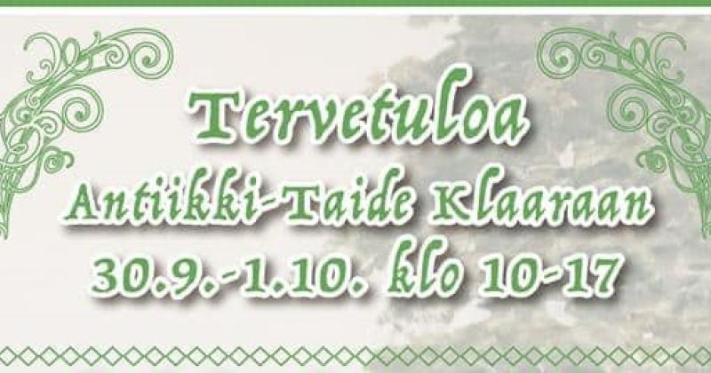 Antiikki-Taide Klaara 50 vuotta