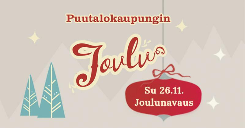 Piirretyt kuuset ja kuusenpallo.