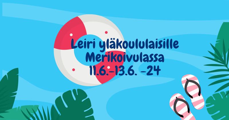 Kuvituskuva leiri yläkoululaisille 11.-13.6.