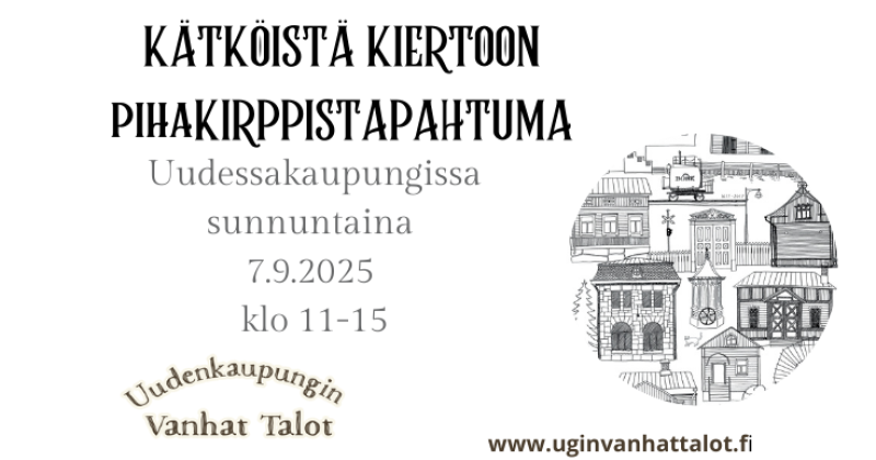 kirppistapahtuman juliste