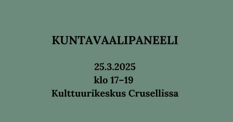 kuntavaalipaneeli