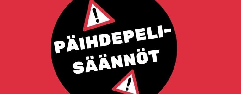 päihdepelisäännöt logo