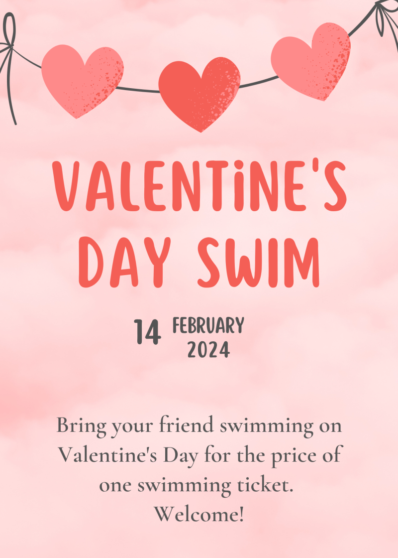 Valentine's Day Swim