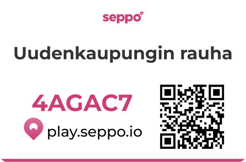Mobiilipelin pelikoodi ja nettiosoite