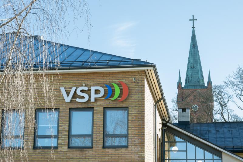 Vakka-Suomen Puhelimen liiketalo Pohjoistullikadulla.